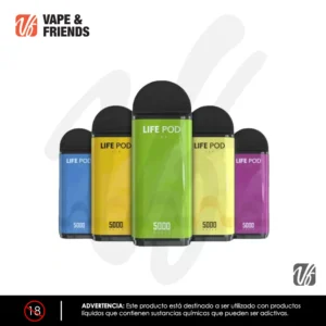 Life Pod Eco Cartuchos 8000 Puffs