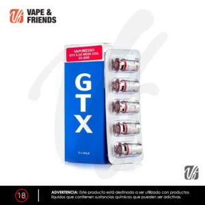 Resistencias GTX de Vaporesso